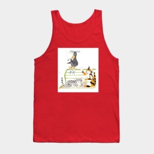 Crow cig butt Moppet Tank Top